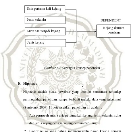 Gambar 2.2 Kerangka konsep penelitian    