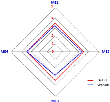 Gambar 1. Information Capital Readiness Maturity Level 