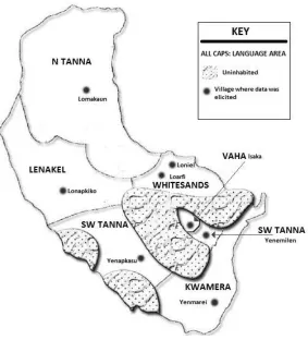 Table 1.1. Demographic information on the languages of Tanna.†  