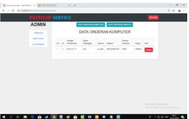 Gambar 4.9 tampilan tambah data 