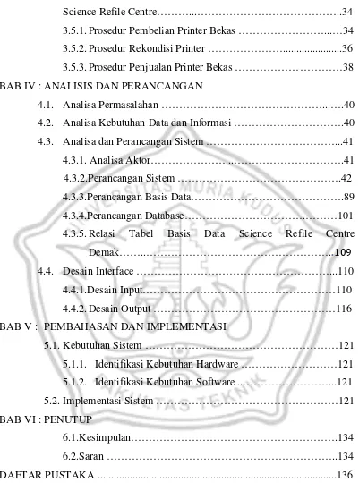 Tabel Basis 