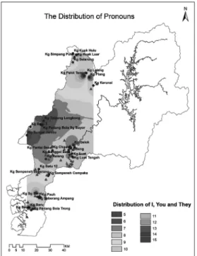 FIGURE 7. A jointly pronouns map