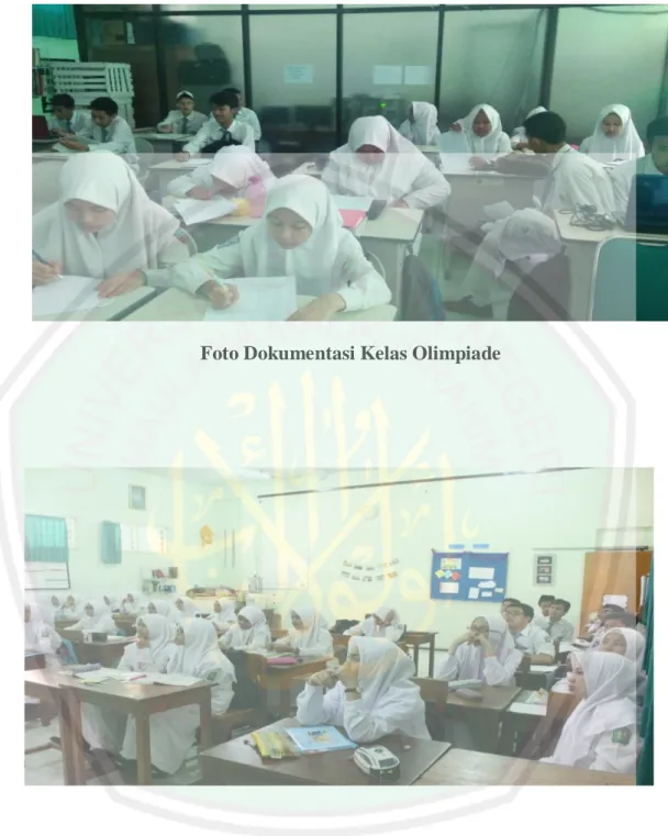 Foto Dokumentasi Kelas Olimpiade 