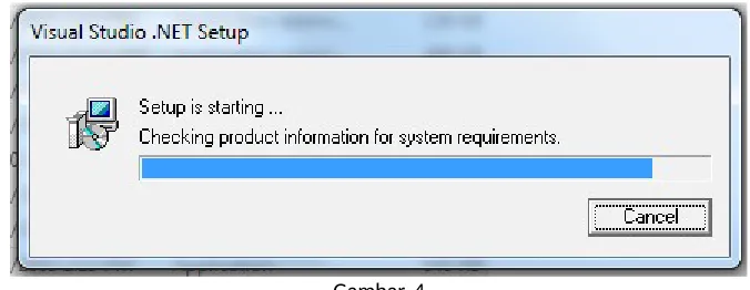 Gambar. 3Selanjutnya Kita Mulai menginstal Program VB.NET 2003.