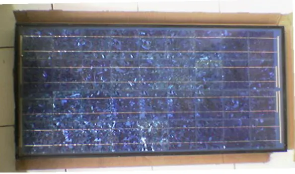 Gambar 3.1. Panel Surya dengan daya 50 Wp (Watt Peak) 