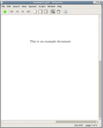 Figure 3.2 The Typeset Document