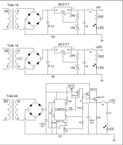 Gambar 1-5. Rangkaian modul power supply 
