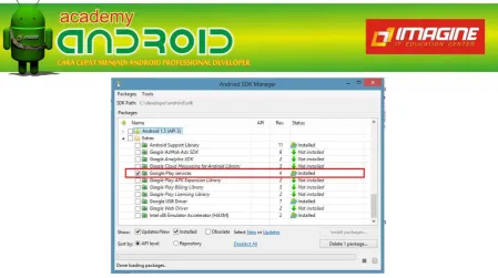 Gambar 1.2. Import library android 