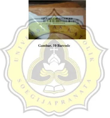 Gambar. 10 Barcode 