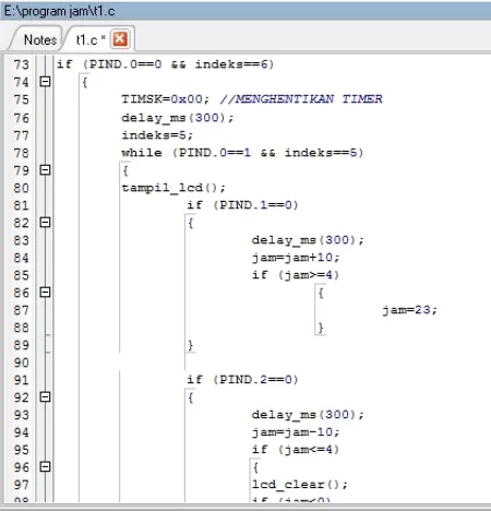 Gambar 6.Code program aktivasi buzzer