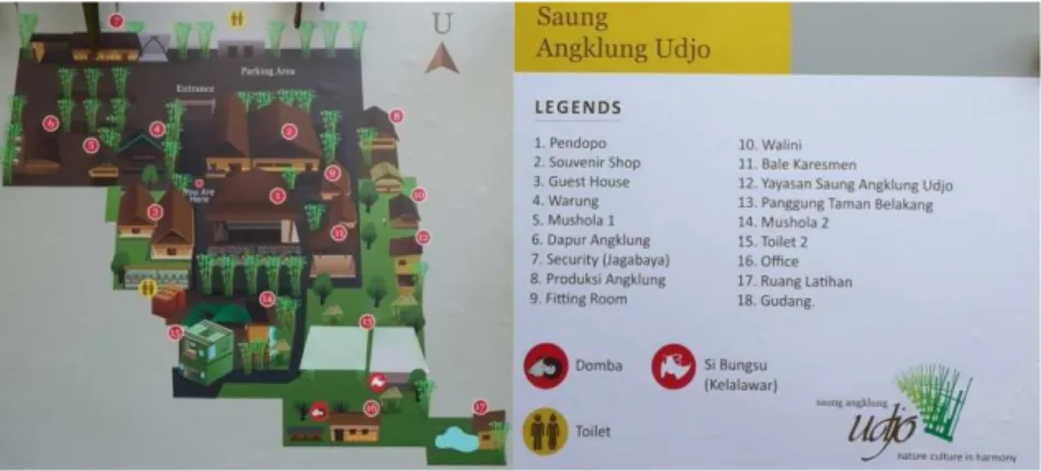 Gambar 5. Blok plan Saung Angklung Udjo (sumber : pribadi)