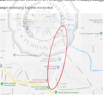 Gambar 2.1. Jalan Dr. Gumbreg (sumber: google map) 