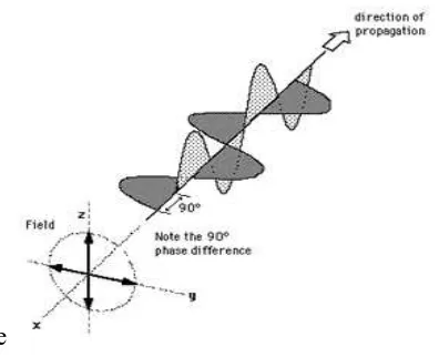 Gambar 2.7 Polarisasi Circular 