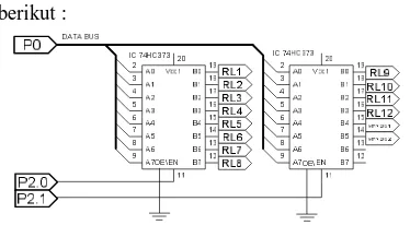 Gambar 14 Rangkaian Transistor sebagai Saklar  