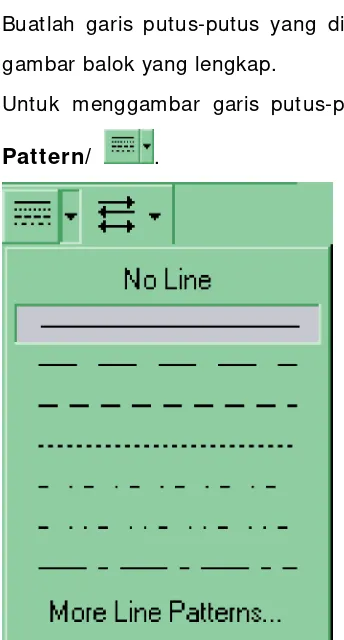 Gambar 9. Line Pattern