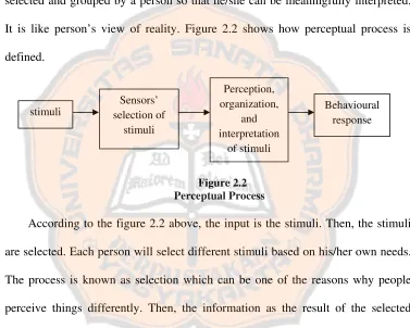 Figure 2.2         Perceptual Process  