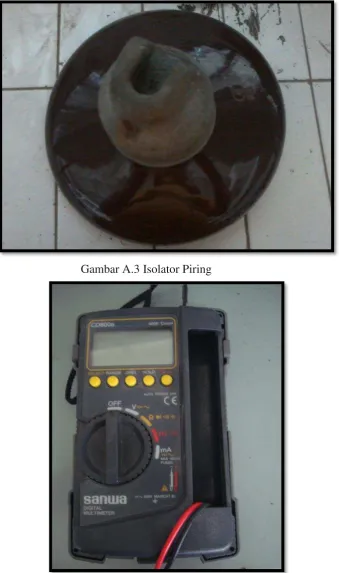 Gambar A.3 Isolator Piring  