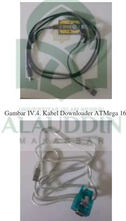 Gambar IV.4. Kabel Downloader ATMega 16