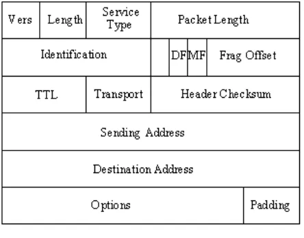 Gambar 3. Datagram pada IP 