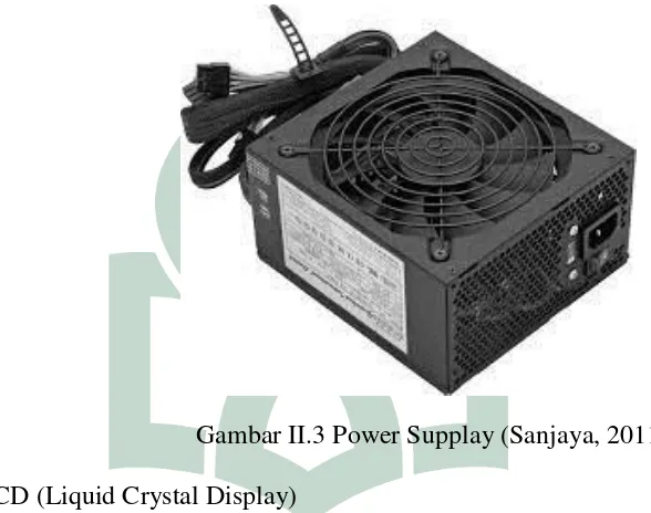 Gambar II.3 Power Supplay (Sanjaya, 2011)  