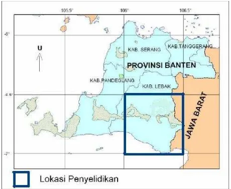 Gambar 3.1. Peta Lokasi Penelitian 