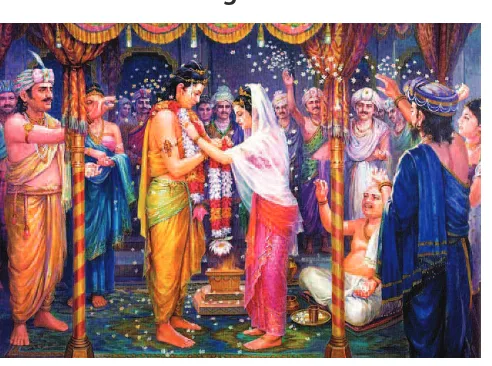 Gambar 1.7 Upacara pernikahan pangeran Siddharta