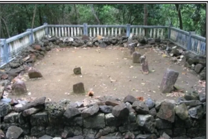 Foto 1. Kompleks Makam Keramat Siantan   di Desa Air Nangak 
