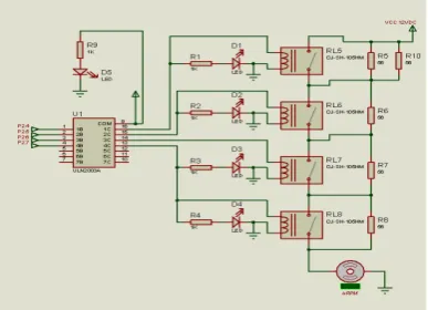 Gambar 5. Relay pembagi tegangan 