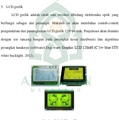 Gambar II.3. LCD grafik 