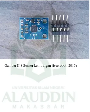 Gambar II.8 Sensor kemiringan (iseerobot, 2015)  