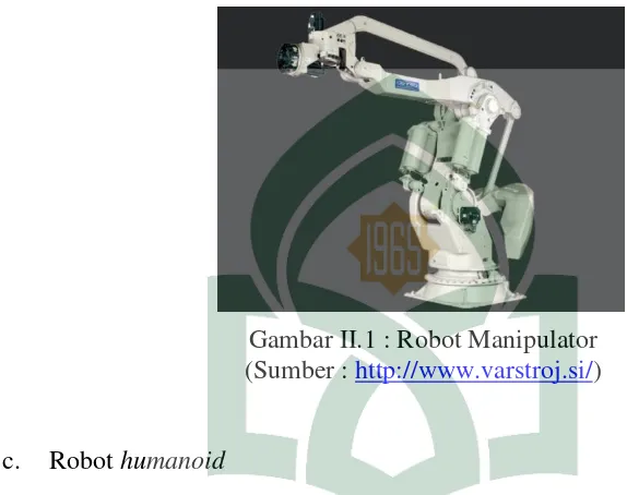 Gambar II.1 : Robot Manipulator 
