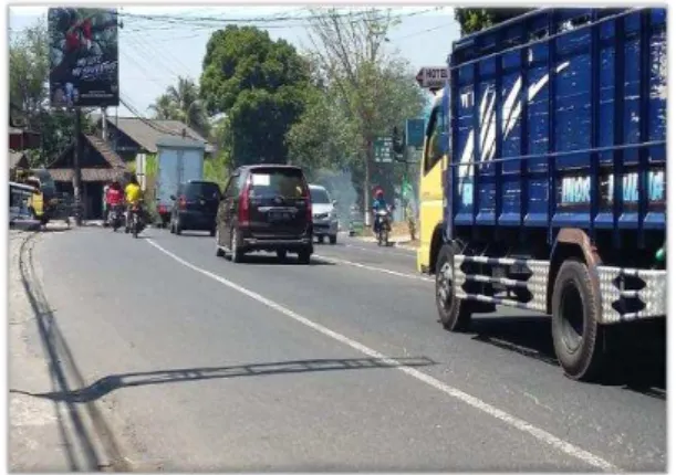 Gambar 4.10 Lokasi Sangat Rawan Kecelakaan   (Kebun Jeruk Ampel) 