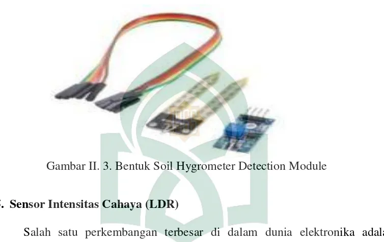 Gambar II. 3. Bentuk Soil Hygrometer Detection Module  