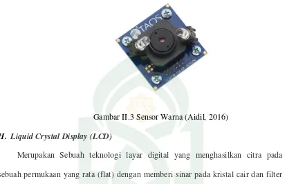 Gambar II.3 Sensor Warna (Aidil, 2016) 
