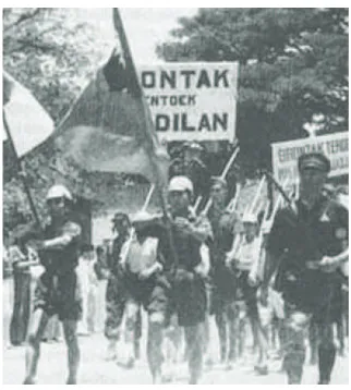 Gambar 2.10 Situasi perang zaman revolusi kemerdekaan.