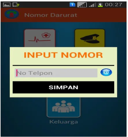 Gambar V.7  Belum Melakukan Penginputan 