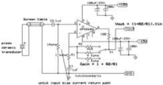 Gambar 8. Final Amplifier LM3876 