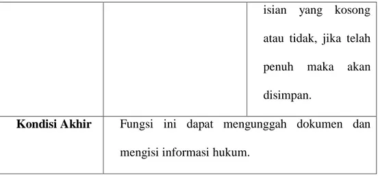 Tabel 4. 8 Analisis Kebutuhan Non Fungsional  Kriteria  Kebutuhan Non Fungsional 