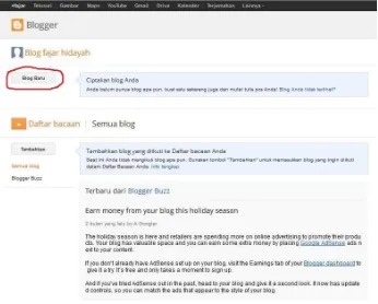 Gambar 3.1.3 cara membuat blog di blogger langkah-3 