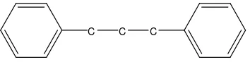 Gambar 1. Struktur kerangka flavonoid (Robinson, 1995)