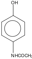 Gambar 6. Sruktur N-asetil-4-aminofenol