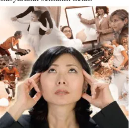 Gambar 1.1 Orang yang stres akibat banyak aktivitas 