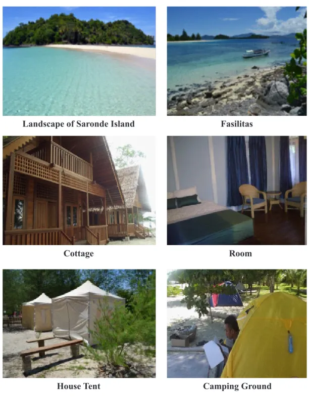 Gambar 1. Destinasi Wisata Pulau Saronde Gorontalo