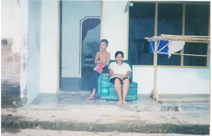 Gambar 1. Rumah Ibu Mursih (salah satu buruh perempuan di pabrik rokok Janur Kuning  desa Piji kecamatan Dawe kabupaten Kudus)