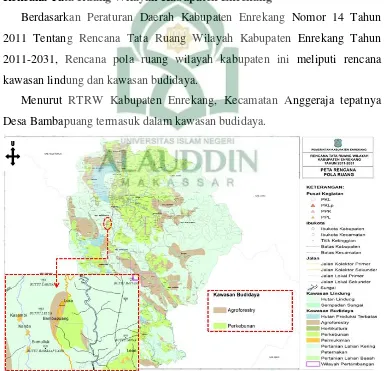Gambar III. 2. Peta Rencana Tata Ruang Wilayah Kabupaten Enrekang 