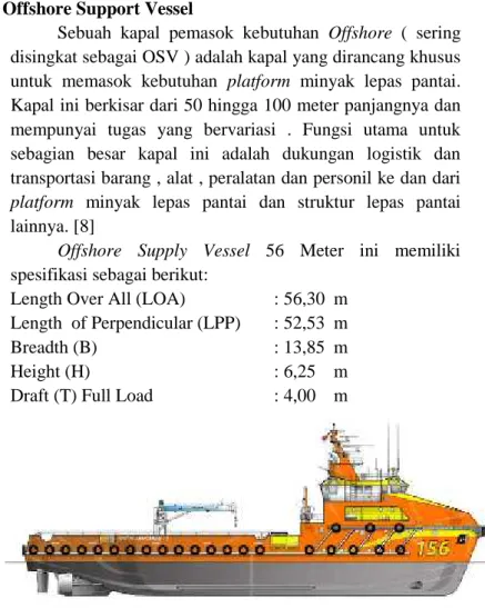 Gambar 2.1. Offshore Support Vessel