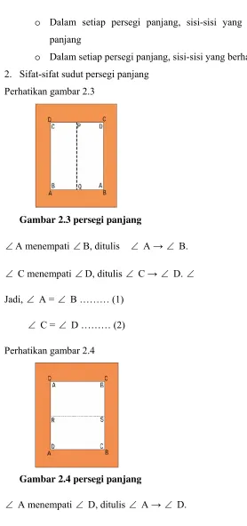 Gambar 2.3 persegi panjang 