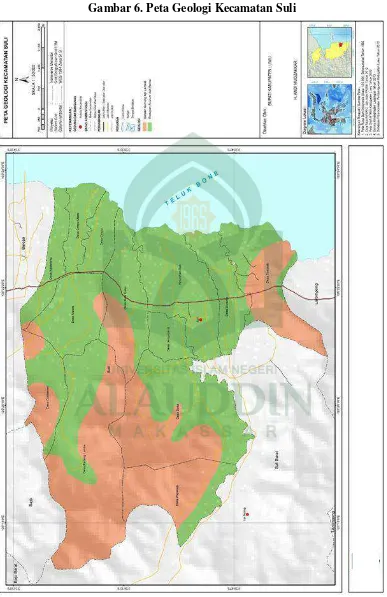 Gambar 6. Peta Geologi Kecamatan Suli  