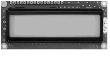 Gambar 2.9 LCD 2x16    Sumber: Dasar komponen,2012. 