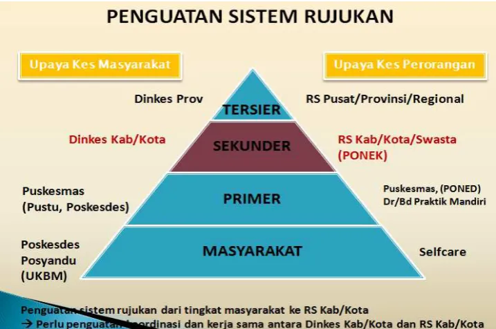 gambar 1 : Penguatan sistem rujukan 